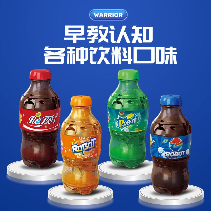 Soda Warrior Drink Transformation Robot Toy Model Hand Model Creative Children'S Day Gift - Image 5